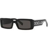 Dolce & Gabbana DG6187 Sunglasses Black/Dark Grey Lenses
