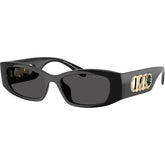 Michael Kors Rhodes MK2243U Sunglasses Black/Dark Grey Lenses