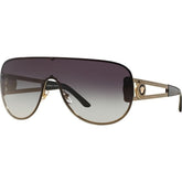 Versace VE2166 Sunglasses Pale Gold/Grey Gradient Lenses