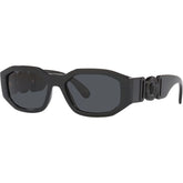Versace VE4361 Sunglasses Black/Dark Grey Lenses