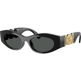 Versace VE4480U Sunglasses Black/Dark Grey Lenses