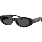 Versace VE4487 Sunglasses Black/Dark Grey Lenses