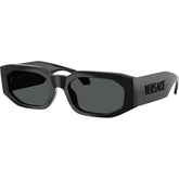Versace VE4489U Sunglasses Black/Dark Grey Lenses