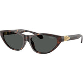Versace VE4491U Sunglasses Havana/Dark Grey Lenses