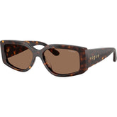 Vogue Eyewear VO5642SU Sunglasses Dark Havana/Dark Brown Lenses