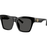 Dolce & Gabbana DG4512 Sunglasses Black/Dark Grey Lenses