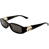 GUCCI GG1661S Sunglasses Black/Grey Lenses