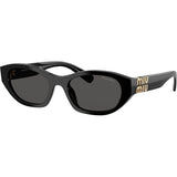 Miu Miu MUA03S Sunglasses Black/Dark Grey Lenses