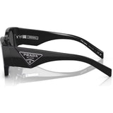 Prada PR10ZS Sunglasses Black/Dark Grey Lenses
