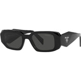 Prada PR17WS Sunglasses Black/Dark Grey Lenses