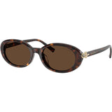 Tiffany & Co. TF4242D Sunglasses Havana/Brown Lenses