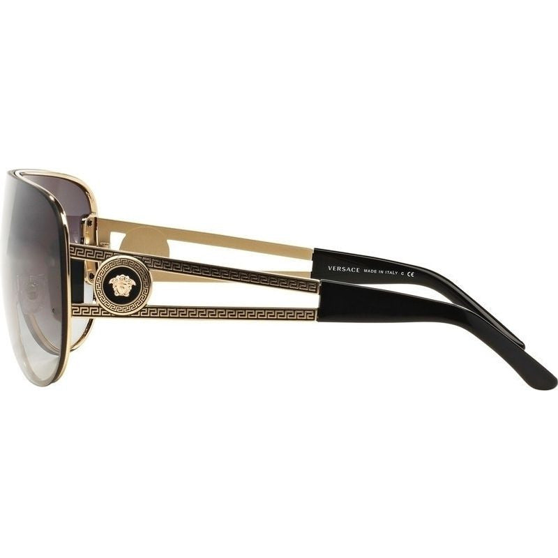 Versace VE2166 Sunglasses Pale Gold/Grey Gradient Lenses