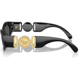 Versace VE4480U Sunglasses Black/Dark Grey Lenses