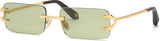 Roberto Cavalli RC 023 400C GOLD/L GREEN
